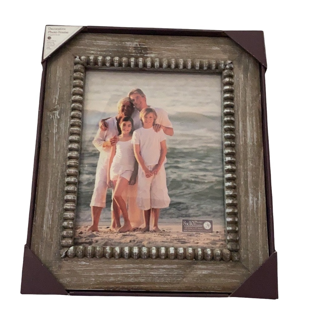 Beaded Graywash 8” X 10” Frame